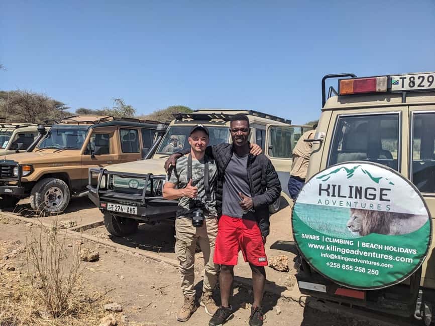 1-Day Ngorongoro Crater Special Big 5- Joining Group Safari - First views from the Ngorongoro rim