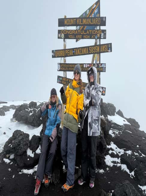 #1. Kilimanjaro 5-days hiking Marangu joining tour - The alpine desert and Kibo Hut