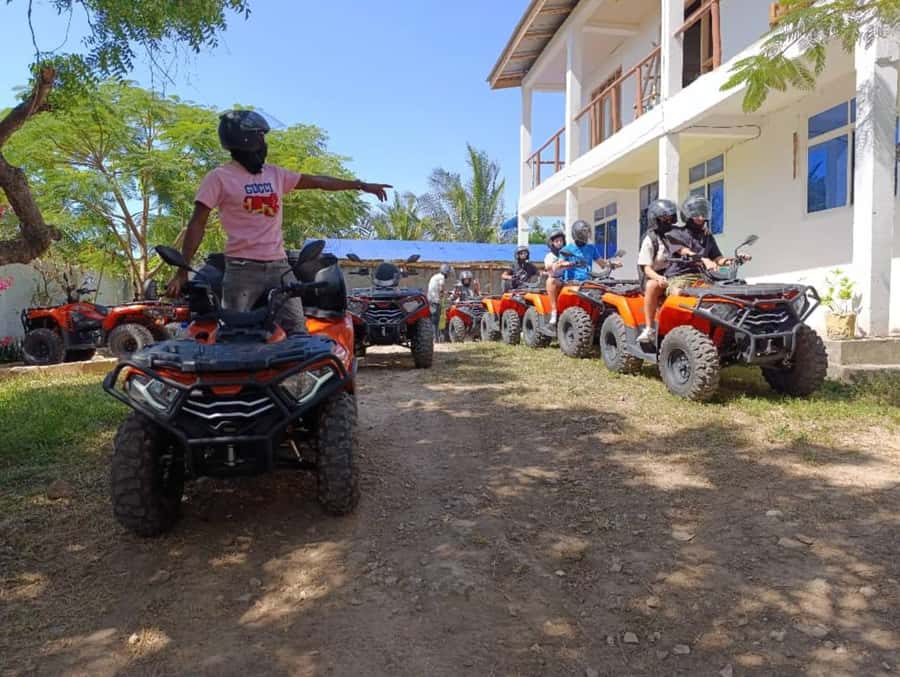 2h-Quad Zanzibar: Explore the heart of zanzibar by Quad - The ride through farms, trees, and village roads