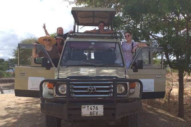 3 Days Explore Selous Game Reserve + Boat safari + bushman walking - Key points at a glance