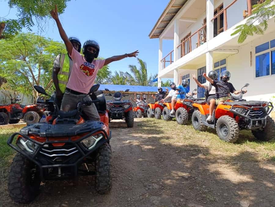 3-hour quad bike tours in Nungwi and Kendwa along coastal paths and through villages - Key points before you book