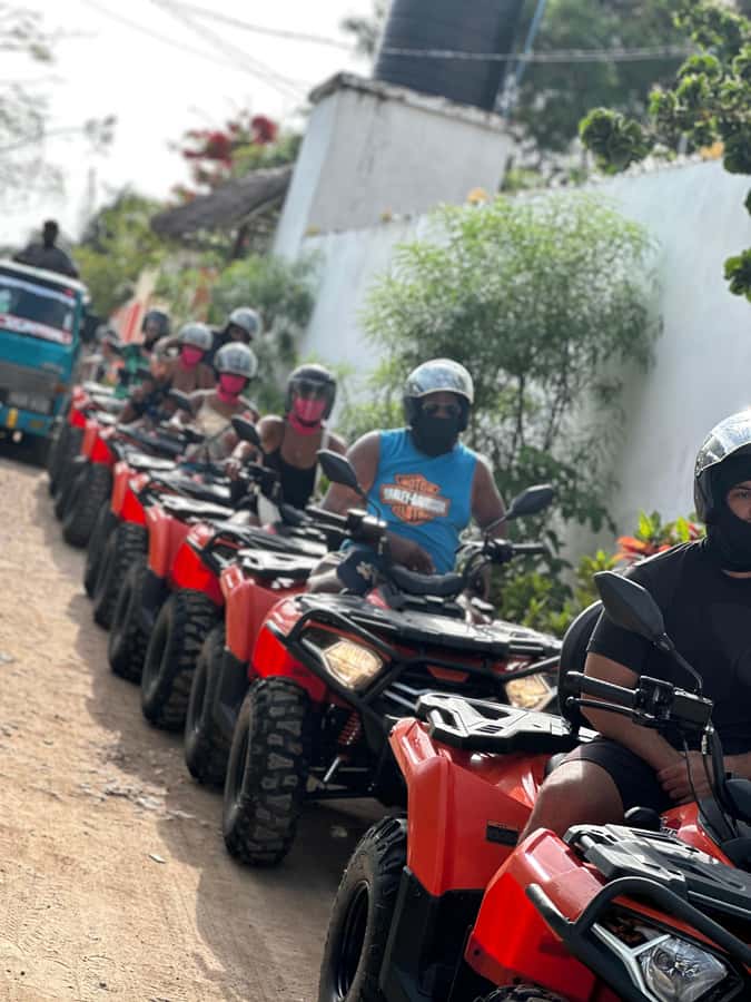 3-hour quad bike tours in Nungwi and Kendwa along coastal paths and through villages - Hotel pickup, timing, and languages
