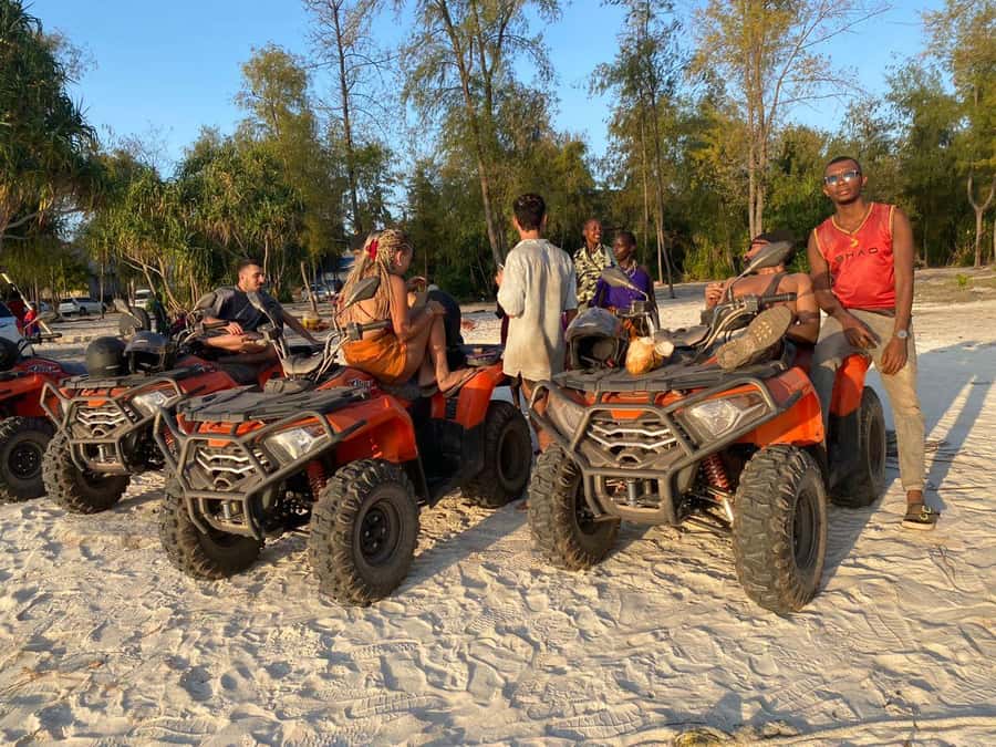 3-hour quad bike tours in Nungwi and Kendwa along coastal paths and through villages - Who will enjoy this three-hour ride