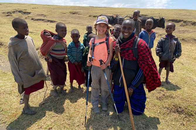 5-Day Private Adventure Tour to Ngorongoro Conservation Area - Day 1: Ngorongoro Crater wildlife from 9,000 feet