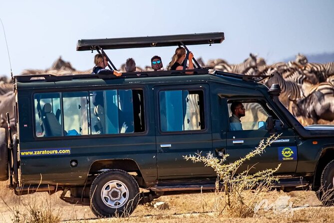 6 Days 5 Night Safari - Camping, lodges, and meals