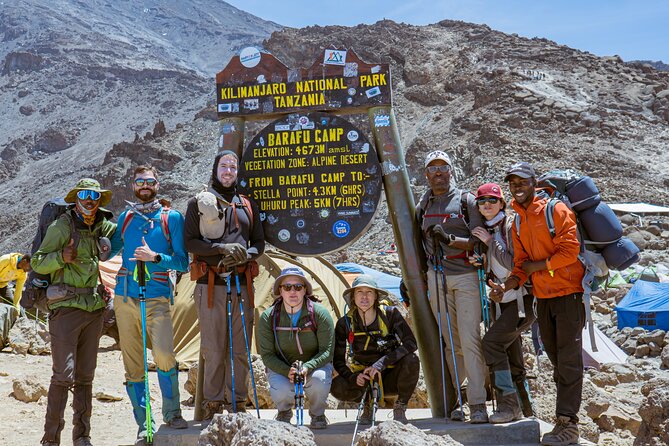 6 Days Climb Private Tour in Mount Kilimanjaro - Lava Tower at 4,600 meters and Barranco Camp
