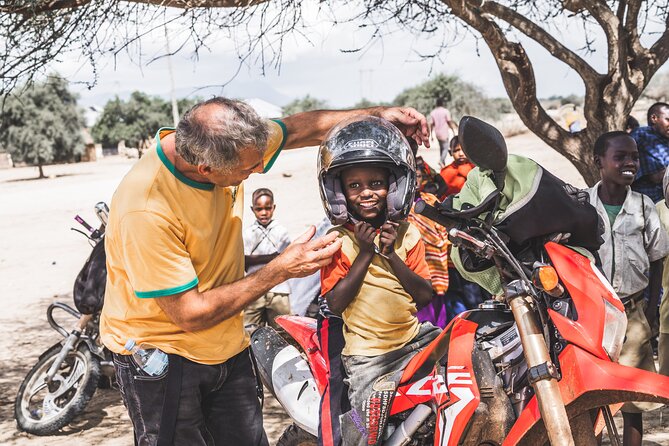 7-Day Tanzania Private Guide Motorcycle Safari Tour - Day 1: Lake Chala and the start near Mount Meru Hotel