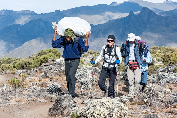 7 Days Kilimanjaro trek via Machame route - Day three: the high climb to Barranco Camp
