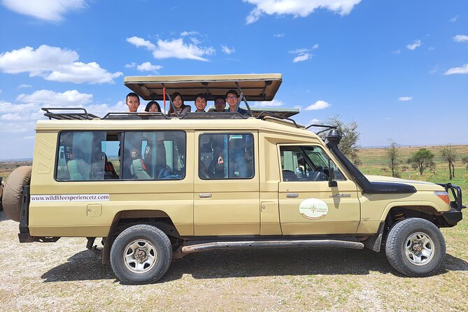 8 Days, Migrations Safari-River crossing -(July to October) - Ngorongoro Crater: an early start with dense wildlife viewing