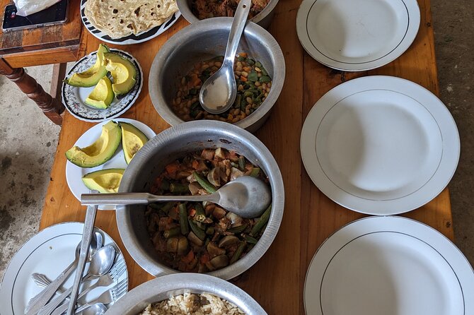 Arusha: Traditional Tanzania Cooking Class & Food Market Tour - Sit down to eat what you prepared