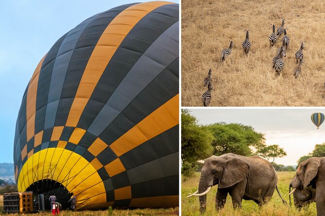 Balloon Safari & Bush Breakfast in Tarangire - Miracle Experience - Tarangire from the air at first light
