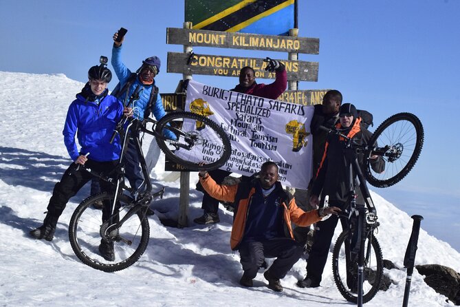 Best 5 Days Kilimanjaro Bike Trek Tour via Marangu Kilema Route - Day 2: Alpine desert riding around Mawenzi