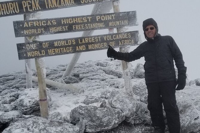Best 5 Days Marangu Route Climbing on Kilimanjaro - Summit day: Uhuru Peak before the descent
