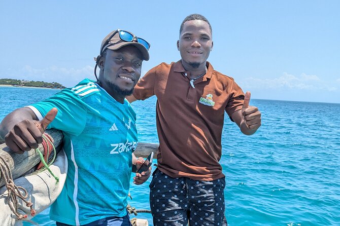 Blue Safari Full Day Private Trip Zanzibar With Sea Food BBQ - Snorkeling above Zanzibar’s coral reefs