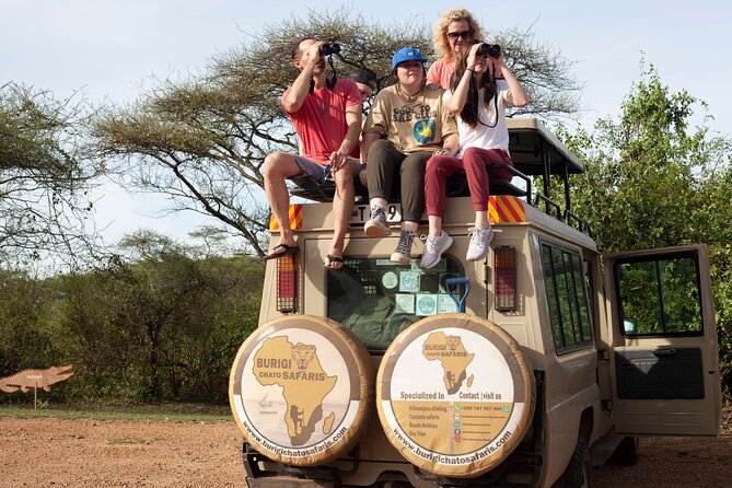 Common 5 Days Tanzania Serengeti Big 5 Private Safari | BURIGI CHATO SAFARIS - Day 1: Arusha to Tarangire and an overnight near Manyara