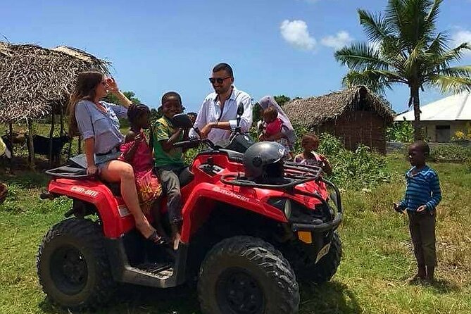 Cool Quads Tour Zanzibar - Starting at Pwani Mchangani with a quad briefing