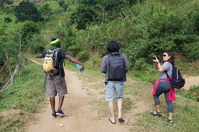 Day trip tour to Choma Waterfalls - The climb through Mbete village