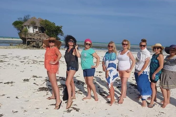 Dolphin tour, Jozani Forest, Jambiani Kuza Cave, Paje Beach &The Rock restaurent - Who will enjoy this route most