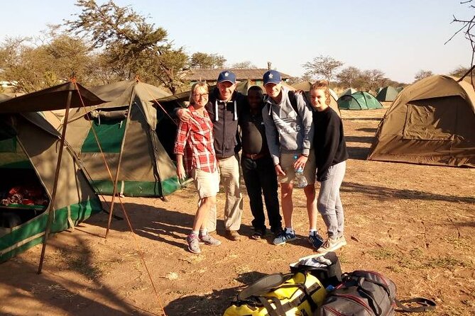 Embark on a 5-day camping safari adventure. - Camping, meals, and the daily rhythm
