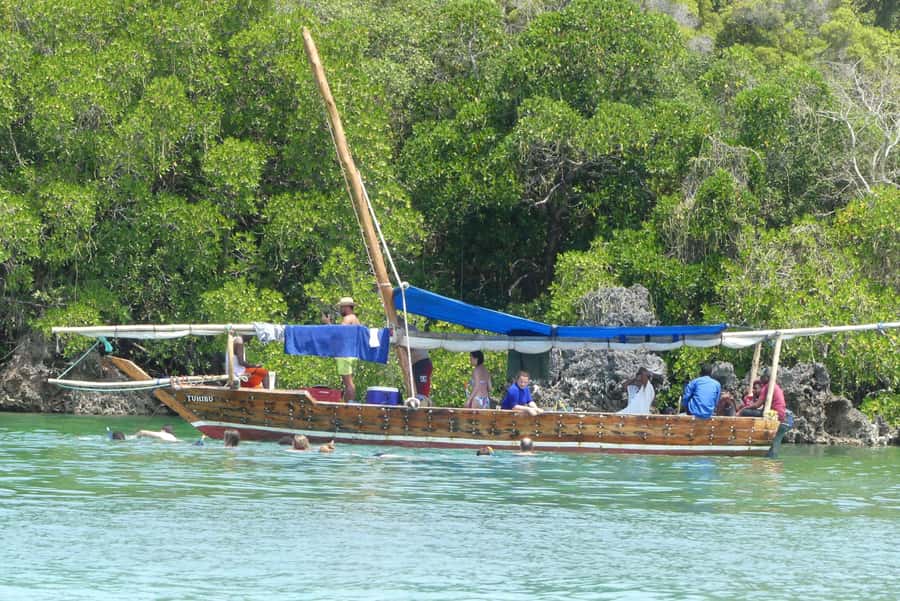 From Stone Town: Sandbank picnic with sea food BBQ Lunch - Quail Island and the seafood barbecue