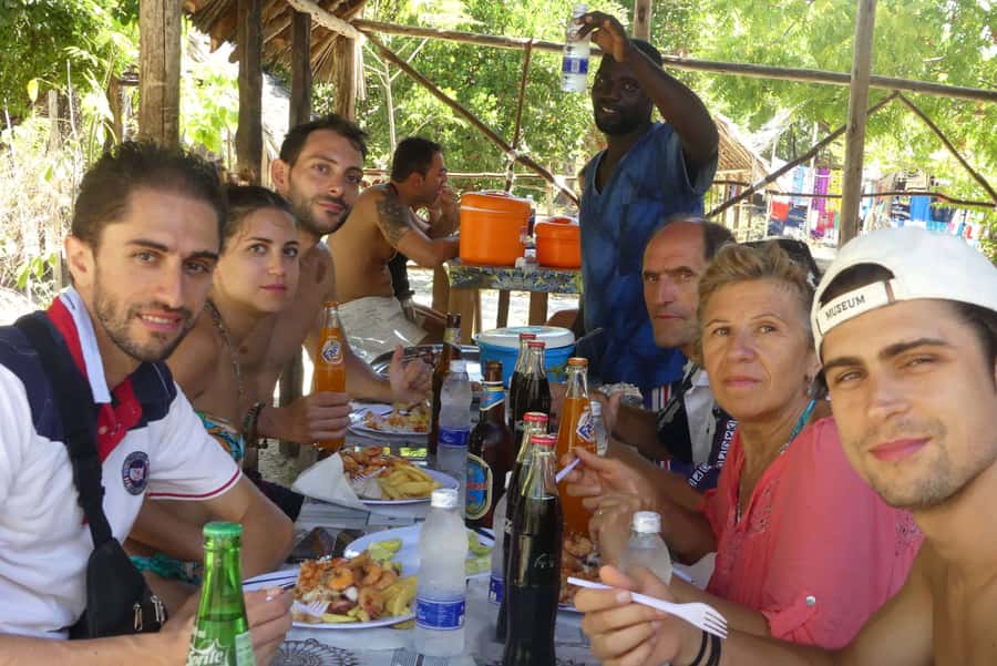From Stone Town: Sandbank picnic with sea food BBQ Lunch - What to bring for this six-hour outing