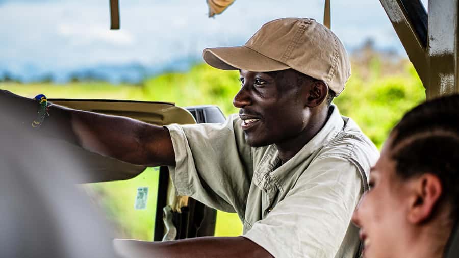 From Zanzibar: Day Selous Game Reserve Safari with Flights - The two-day option with a bush walk and boat safari