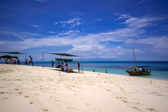 Full Day Safari Blue Zanzibar - Snorkeling beside the mangrove island