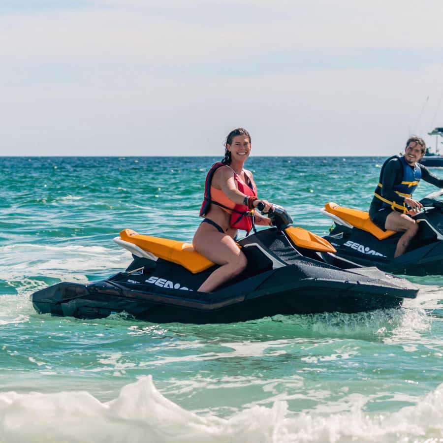 Jet Ski Adventure Zanzibar :Fun at Kendwa/Nungwi Beach - What the instruction and equipment are like