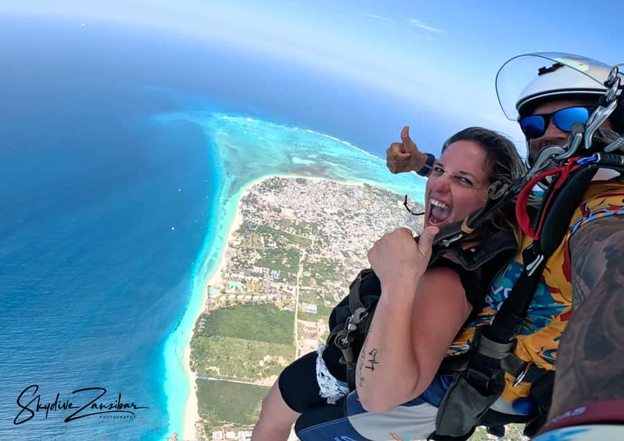 Kendwa: Tandem Skydive in Zanzibar - Key points to know before booking