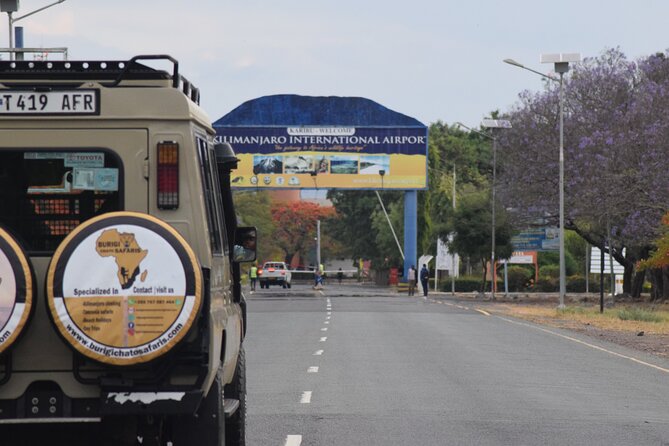 Kilimanjaro Airport Transfer | Pick Up & Drop up | With BURIGI CHATO SAFARIS LTD - Pickup and drop-off are different moments