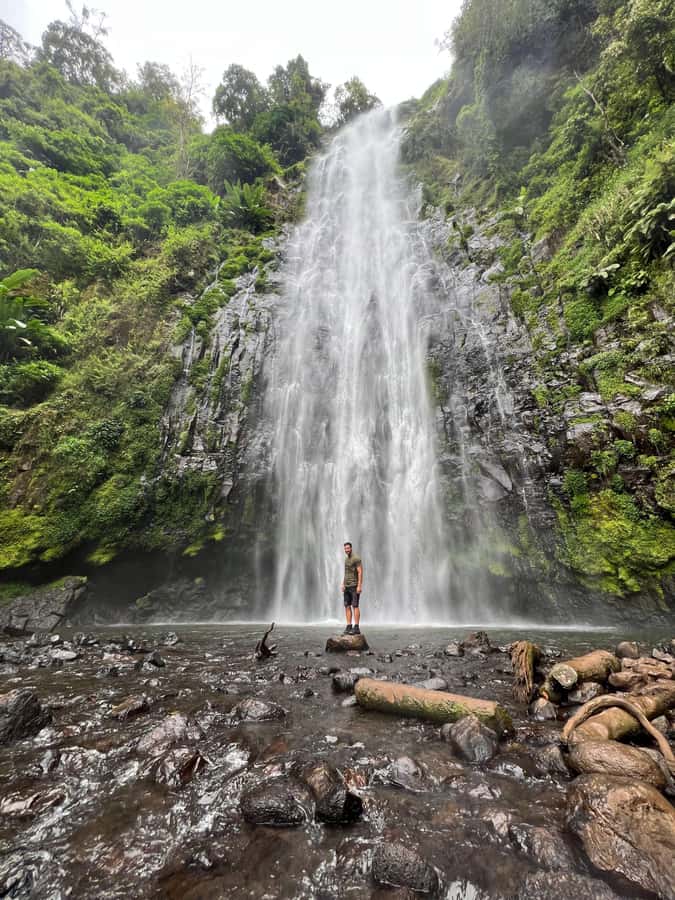 Kilimanjaro: Village Walk, Coffee Tour, Waterfall, and Lunch - Walking through Chagga country