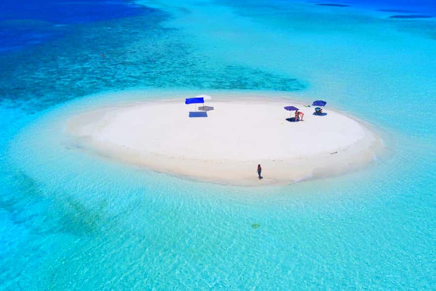 Kiwengwa/Zanzibar: Mnemba, Kuza Cave & Jozani Forest Tour - The Rock Restaurant and the day’s big view