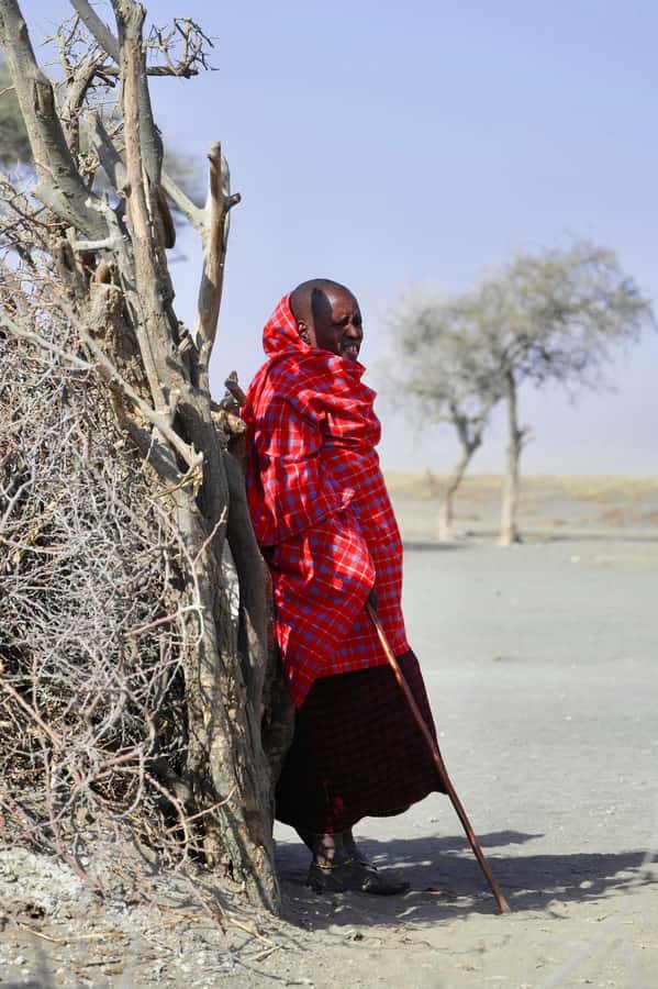 Maasai Boma Cultural Experience (maasai village tour) - The welcome: songs, clothing, and a quick change of pace
