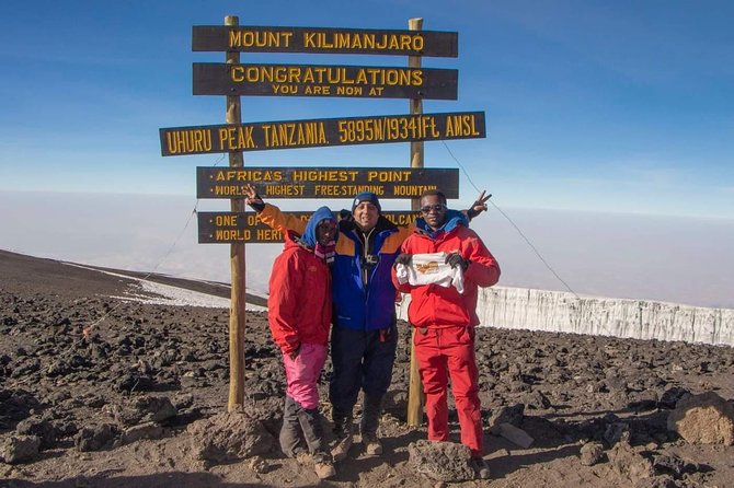 Machame 7 days Kilimanjaro climb - Day 6: The summit push and sunrise at Uhuru Peak