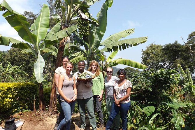 Marangu waterfall & Coffee making Cultural Tour | BURIGI CHATO SAFARIS CO LTD - Entering the Chagga underground caves