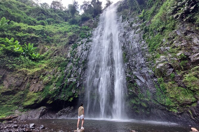 Materuni Waterfalls and Coffee Tour in Moshi - Walking the 35-minute path to Materuni Falls