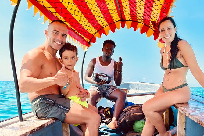 Mnemba island snorkeling tour - Food, drinks, and time between swims