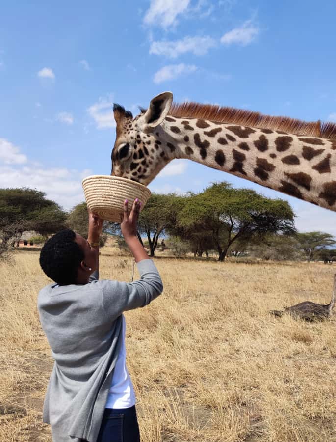 Moshi: Serval Wildlife Tour with food and drinks - The drive from Moshi or Arusha into the Siha Highlands