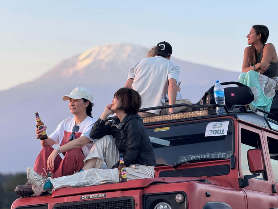 Moshi: Sunset Chill with Drinks and Roundtrip Transfer - What to bring for a comfortable evening