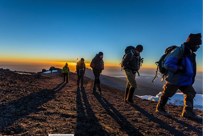 Mt Kilimanjaro Climbing; 6 Days Machame route - Day 5: Stella Point, Uhuru Peak, and the long descent