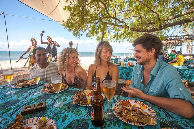 Nakupenda Island Snorkeling Sea trip & Lunch W/Transfer -Zanzibar - Tea, fruit, and the first taste of Zanzibar