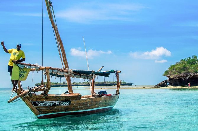 Nakupenda Island Snorkeling Sea trip & Lunch W/Transfer -Zanzibar - The Swahili buffet on the sandbank