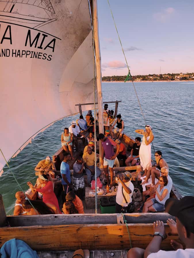 Nungwi: Dolphins,snokerlling &/or sunset cruising tour - Three Zanzibar scenes for one $30 outing