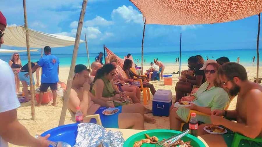 Of Jambiani/Paje: Prison Island & Nakupenda Sandbank Escape - The boat from Stone Town to Prison Island