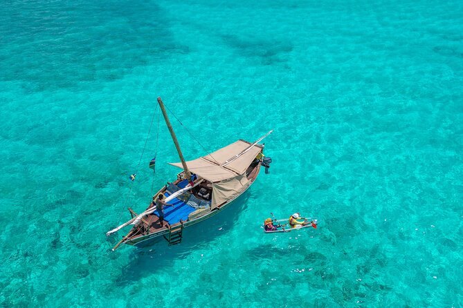 Private/Sharing: Snorkeling with Dolphins Sandbank in Mnemba - What the private format changes