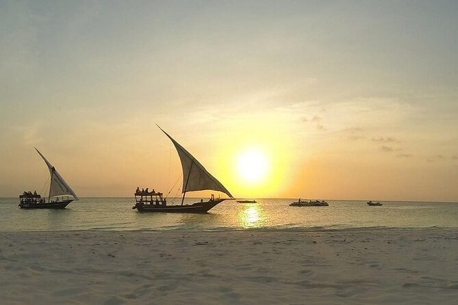 Private Sunset Dhow Cruise in Stone Town Zanzibar - The upper deck is the place to watch Stone Town