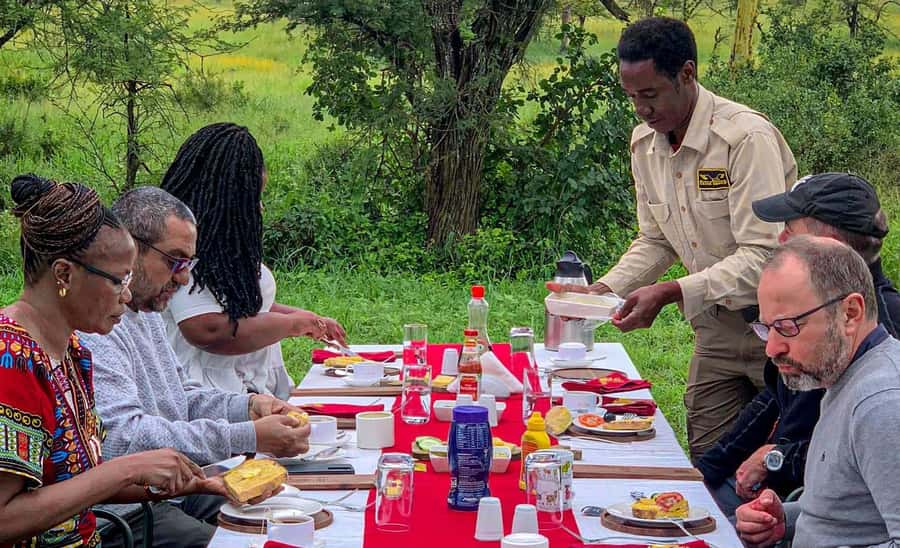 Serengeti Balloon Ride and Luxury Bush Breakfast - A 5:00 a.m. start in the Serengeti