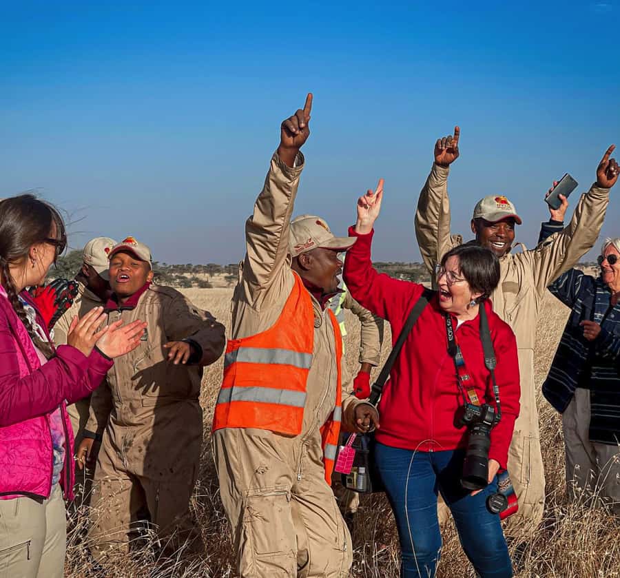 Serengeti Balloon Ride and Luxury Bush Breakfast - The launch and safety briefing