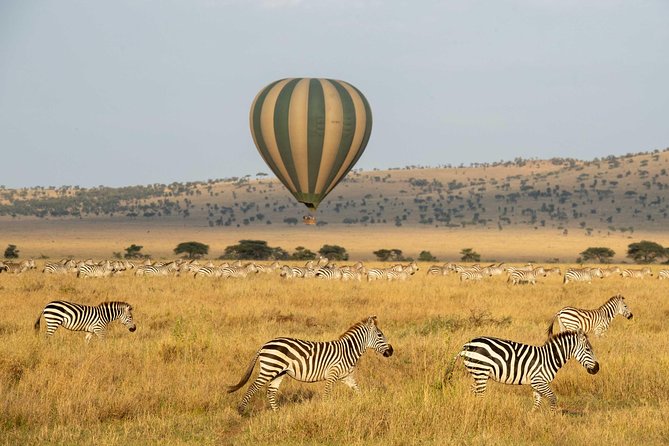 Serengeti Balloon Safari and authentic bush breakfast - Ndutu from mid-December through March