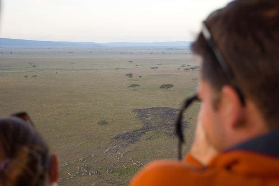 Serengeti National Park: Balloon Safari at Dawn - The one-hour flight over the Serengeti